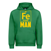 Emerald fe man funny superhero for halloween Urban Hoodie - artisFamous