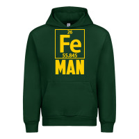 Forest Green fe man funny superhero for halloween Urban Hoodie - artisFamous