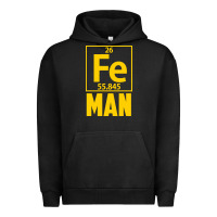 Pigment Black fe man funny superhero for halloween Urban Hoodie - artisFamous