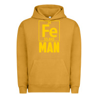 Pigment Peanut Butter fe man funny superhero for halloween Urban Hoodie - artisFamous