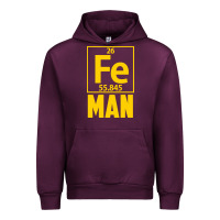 Mauve Wine fe man funny superhero for halloween Urban Hoodie - artisFamous