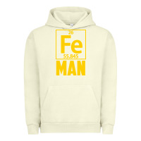 Pigment Pistachio fe man funny superhero for halloween Urban Hoodie - artisFamous