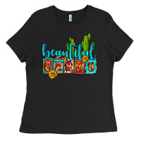 Black beautiful crazy olivia Ladies Tee - OliviaCreatesArt