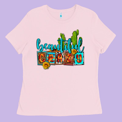Beautiful Crazy Olivia Ladies Tee Designed By Oliviacreatesart