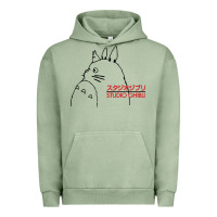 Pigment Oil Green best studio ghibli Urban Hoodie - artisFamous