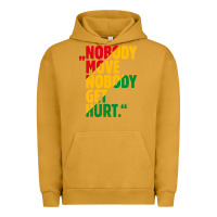 Pigment Peanut Butter nobody move nobody get hurt Urban Hoodie - artisFamous
