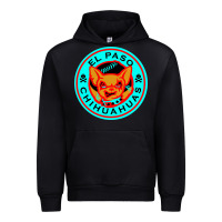 Black el paso chihuahuas cute chihuahua angry funny dog lover  t shirt Urban Hoodie - artisFamous