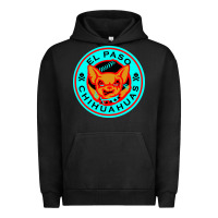 Pigment Black el paso chihuahuas cute chihuahua angry funny dog lover  t shirt Urban Hoodie - artisFamous