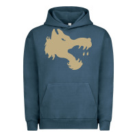 Pigment Midnight Navy The gray wolf of battletech Urban Hoodie - artisFamous