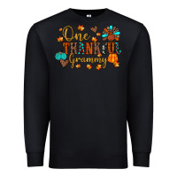 Black one thankful grammy Premium Sweatshirt - JahusDesignShop