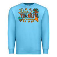 Ocean Blue one thankful grammy Premium Sweatshirt - JahusDesignShop