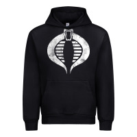 Black vintage cobra symbol Urban Hoodie - artisFamous