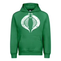 Emerald vintage cobra symbol Urban Hoodie - artisFamous