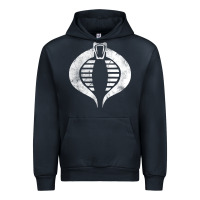 Navy vintage cobra symbol Urban Hoodie - artisFamous