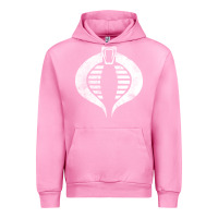 Fuchsia Pink vintage cobra symbol Urban Hoodie - artisFamous