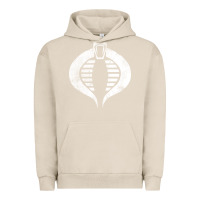 Pigment French Oak vintage cobra symbol Urban Hoodie - artisFamous