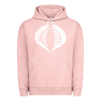 Pigment Salmon vintage cobra symbol Urban Hoodie - artisFamous