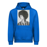 Cobalt angela davis speaking Urban Hoodie - artisFamous