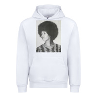 White angela davis speaking Urban Hoodie - artisFamous