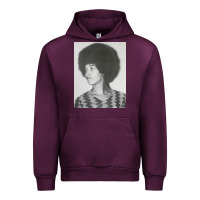Mauve Wine angela davis speaking Urban Hoodie - artisFamous