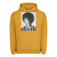Pigment Peanut Butter angela davis speaking Urban Hoodie - artisFamous