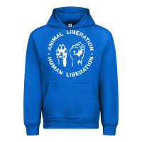 Cobalt animal liberation Urban Hoodie - artisFamous