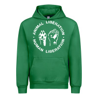 Emerald animal liberation Urban Hoodie - artisFamous
