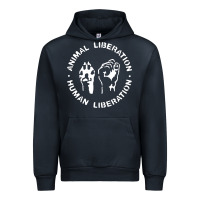 Navy animal liberation Urban Hoodie - artisFamous