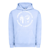Pigment Grape Ice animal liberation Urban Hoodie - artisFamous