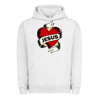 Pigment Lunar Rock jesus love Urban Hoodie - artisFamous