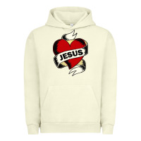 Pigment Pistachio jesus love Urban Hoodie - artisFamous