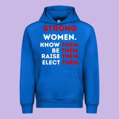 Strong Women Know Them Be Them Urban Hoodie Designed By Artisfamous