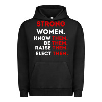 Pigment Black strong women know them be them Urban Hoodie - artisFamous
