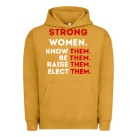 Pigment Peanut Butter strong women know them be them Urban Hoodie - artisFamous