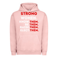 Pigment Salmon strong women know them be them Urban Hoodie - artisFamous
