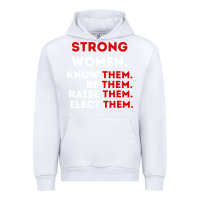 White strong women know them be them Urban Hoodie - artisFamous
