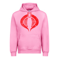 Fuchsia Pink vintage cobra symbol Urban Hoodie - artisFamous