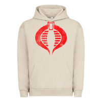 Pigment French Oak vintage cobra symbol Urban Hoodie - artisFamous