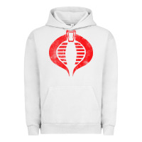 Pigment Lunar Rock vintage cobra symbol Urban Hoodie - artisFamous