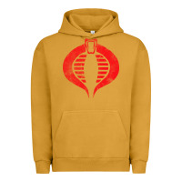Pigment Peanut Butter vintage cobra symbol Urban Hoodie - artisFamous