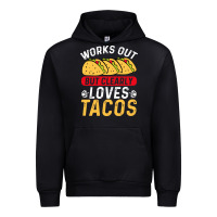 Black tacos work out gym gift classic Urban Hoodie - artisFamous