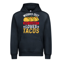 Navy tacos work out gym gift classic Urban Hoodie - artisFamous