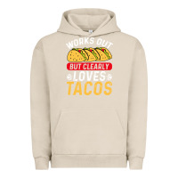Pigment French Oak tacos work out gym gift classic Urban Hoodie - artisFamous