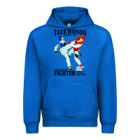 Cobalt taekwondo sport art Urban Hoodie - artisFamous