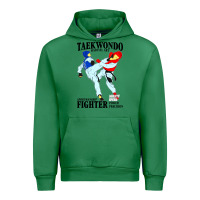 Emerald taekwondo sport art Urban Hoodie - artisFamous