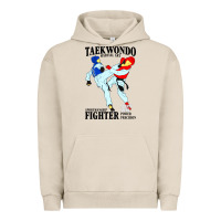 Pigment French Oak taekwondo sport art Urban Hoodie - artisFamous