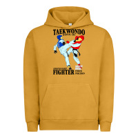 Pigment Peanut Butter taekwondo sport art Urban Hoodie - artisFamous