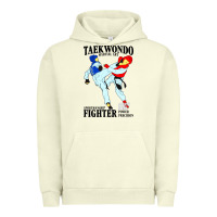 Pigment Pistachio taekwondo sport art Urban Hoodie - artisFamous