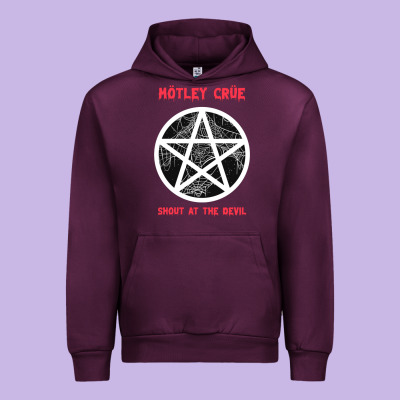 Shout At The Devil Urban Hoodie Designed By Artisfamous