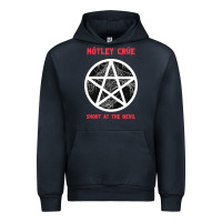 Navy shout at the devil Urban Hoodie - artisFamous